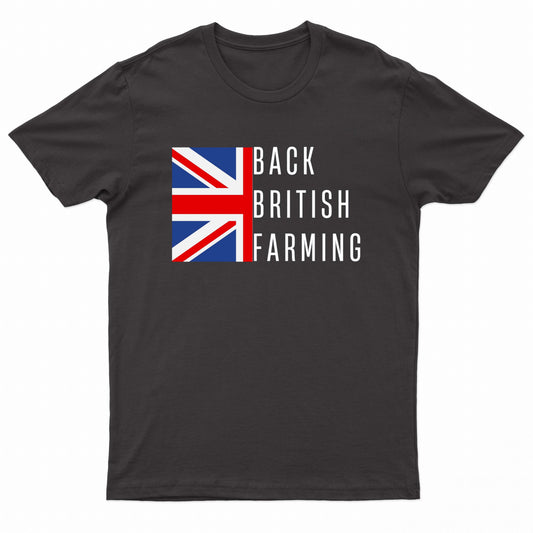 Back British Farmers - Printed T-Shirts-1