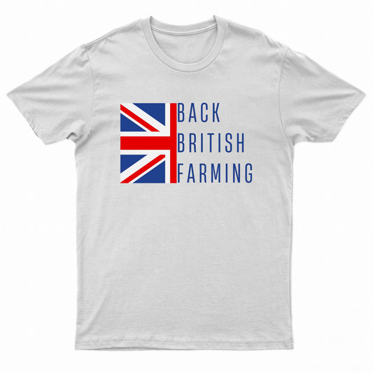 Back British Farmers - Printed T-Shirts-0